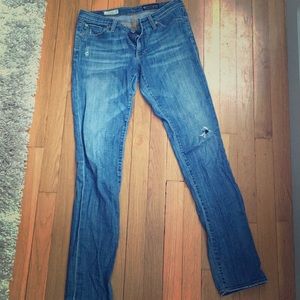 AG skinny straight jeans size 28